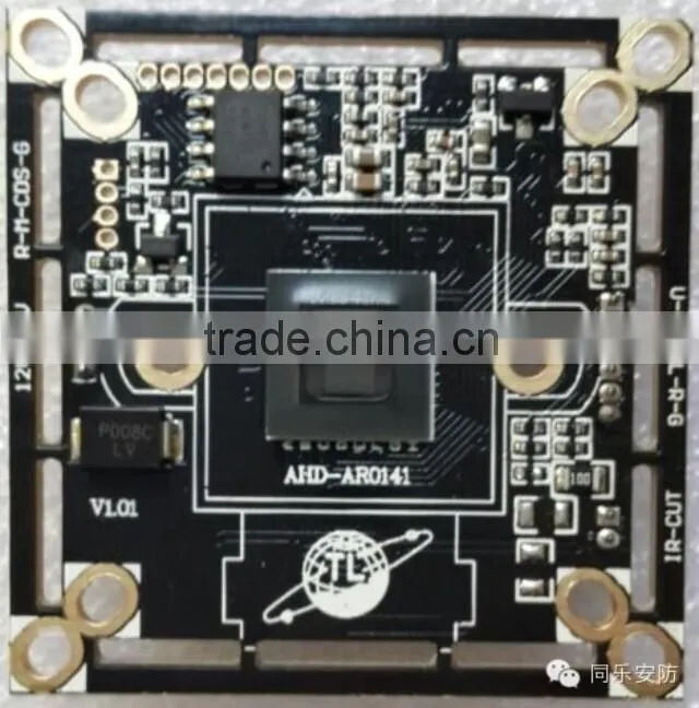 low price 960P AHD hd video board camera with OSD 0141+2431 AHD