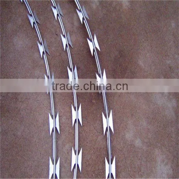 low carbon razor barbed wire for sale