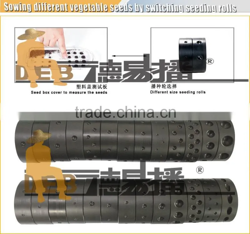 electric vegetable seeding transplanter for planting small seeds