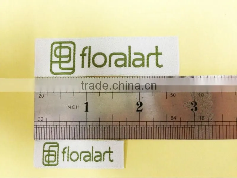 woven label with customized logo