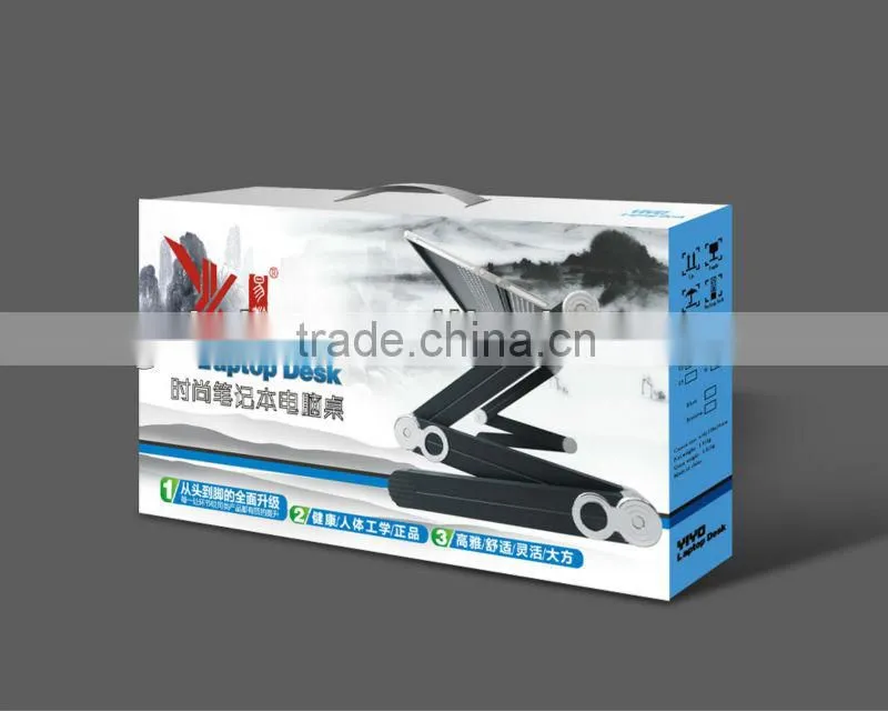 China factory price high quality portable folding furniture laptop chair desk