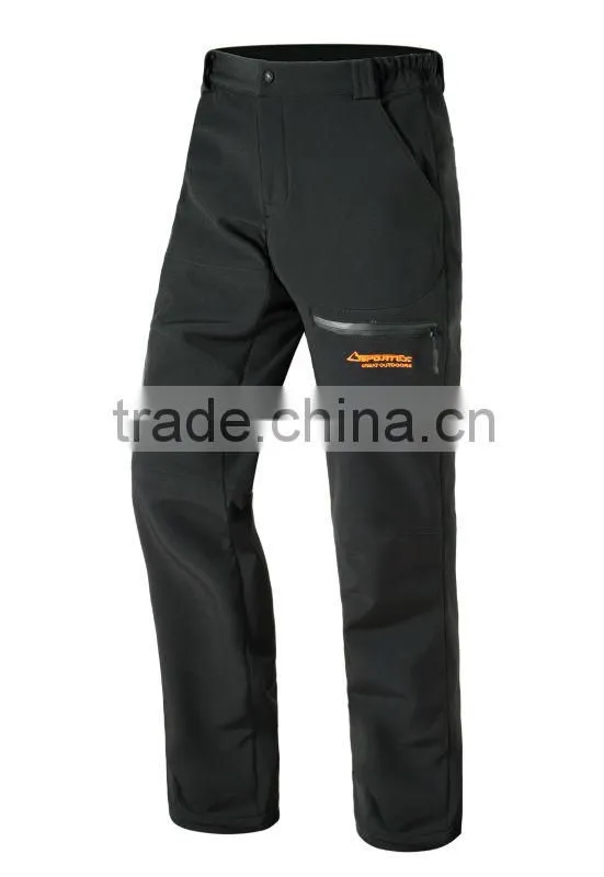 OEM mens good quality comfortable warm fleece sportswear trousers hiking and camping sport trousers