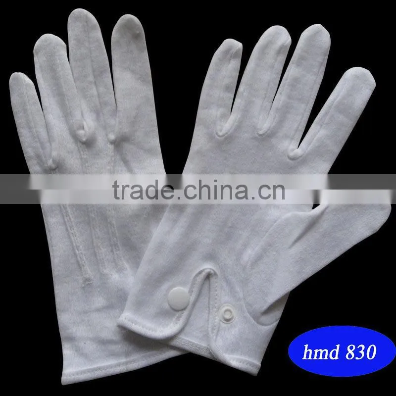 parade inspection cotton glove,nylon glove,satin glove
