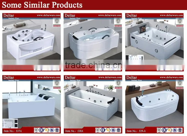 foshan hot sale used bathtub, massage function bathtub with seat, stainless steel metric whirlpool jet tubs