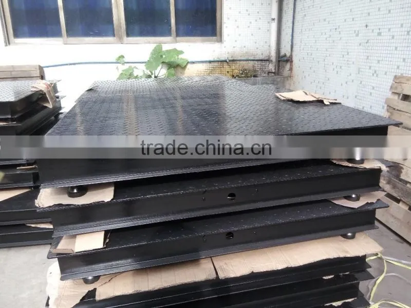 black weighbrigde floor scale 1000kg / hot sale weigh-bridge electronic weighing scale balance