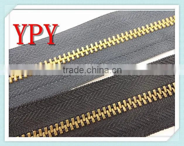 Close End 3# Y Teeth Metal Zipper with Factory Price