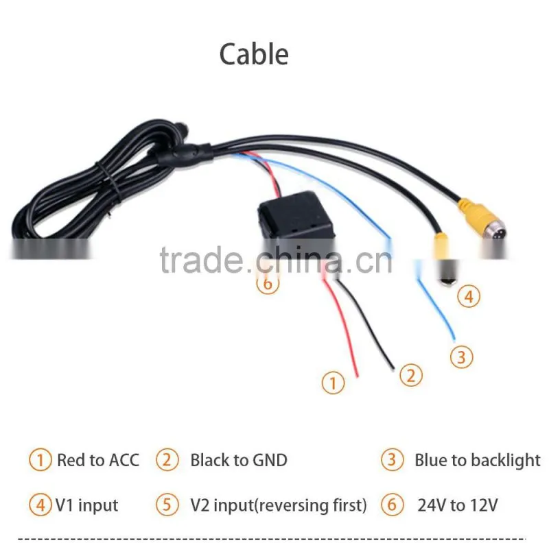 7 inch LCD-TFT car monitor,car reverse monitor