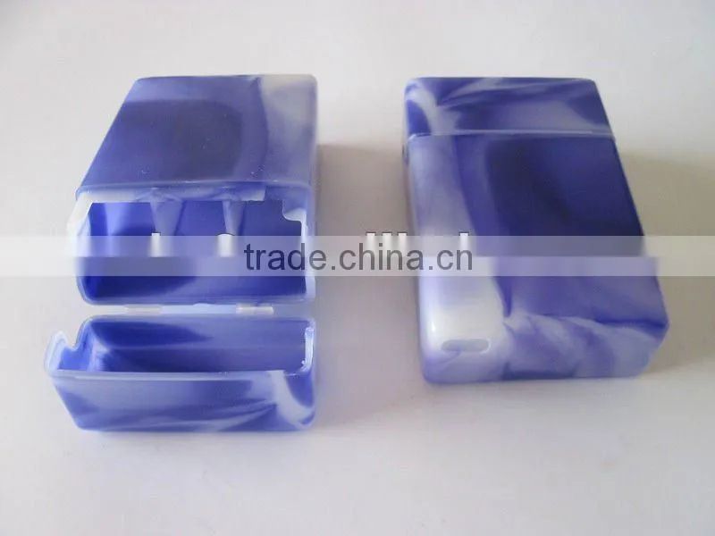 plastic cigarette case ,double color , tape format