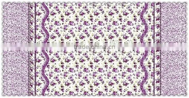 High sales fabric 100% polyester fabric soft printing home textile fabric from china