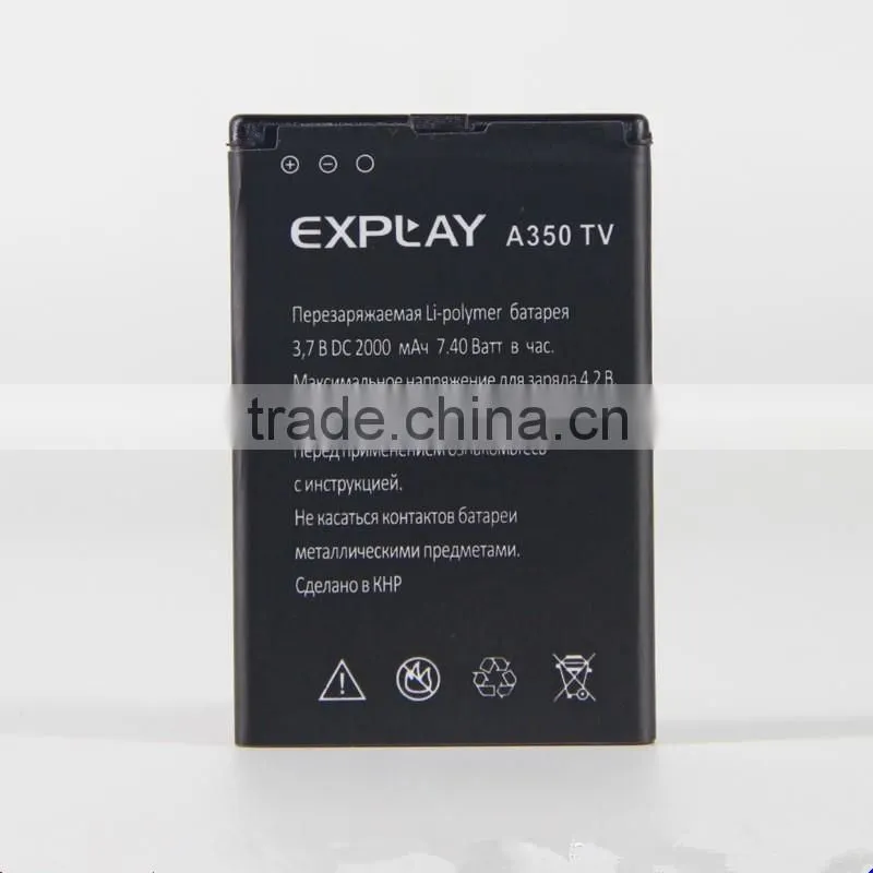 2000mah Mobile Phone Battery For Explay A350TV