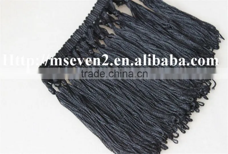 new arrival100% polyester crochet lace tassel border lace trims