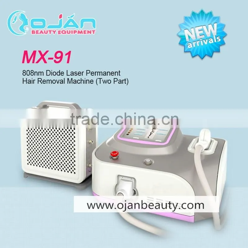 Permanent hair removal 808nm diode laser