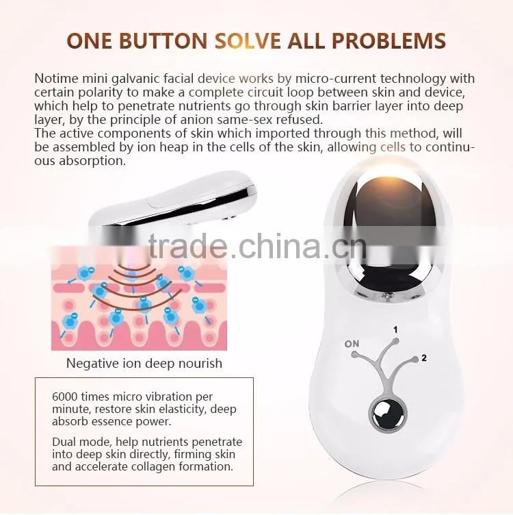 Ionic Serum Infuser home use beauty equipment