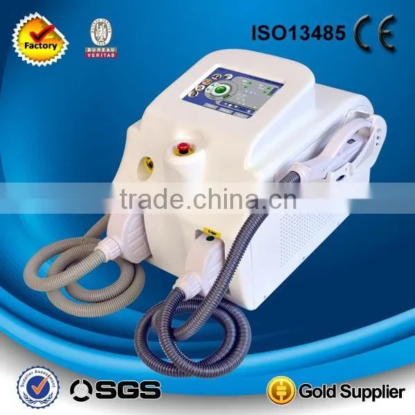 Latest ! e-light machine,top beauty ipl hair removal,laser ipl machine with 2 handles