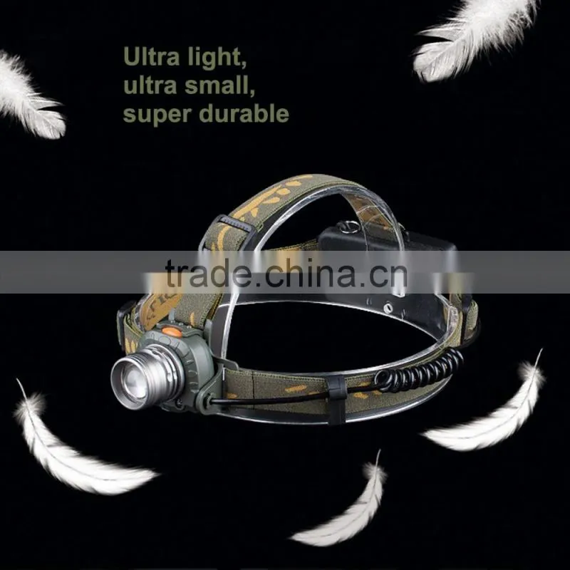 3 AAA Super Bright LED Headlamp Flashlight PIR Motion Sensor Head Torch