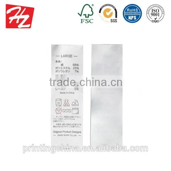Elegant shape luggage tag with logo printing