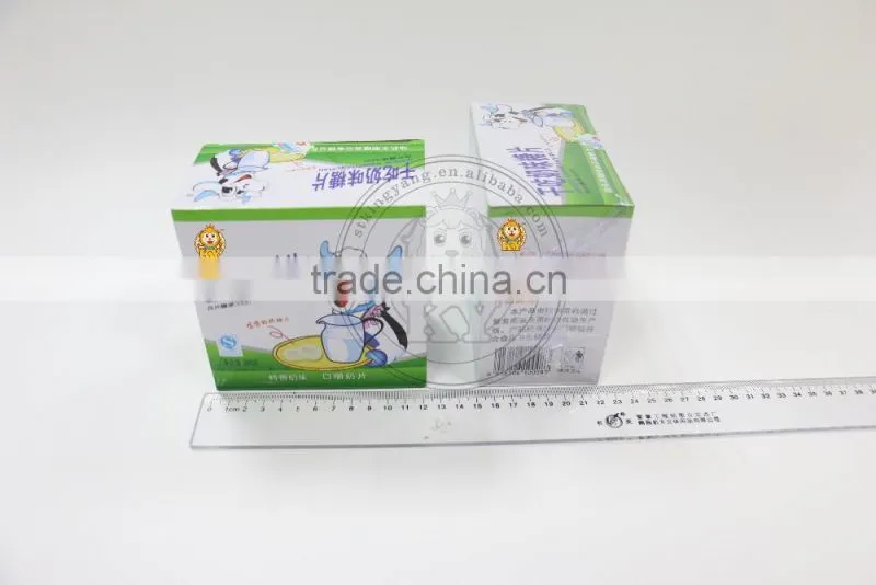 Hot Selling In Middle East Market Dry Hard Milk Candy Tablet