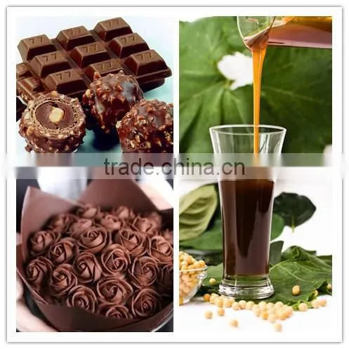 discolored acetone 60 chocolate food grade liquid soya lecithin from China manufacturer