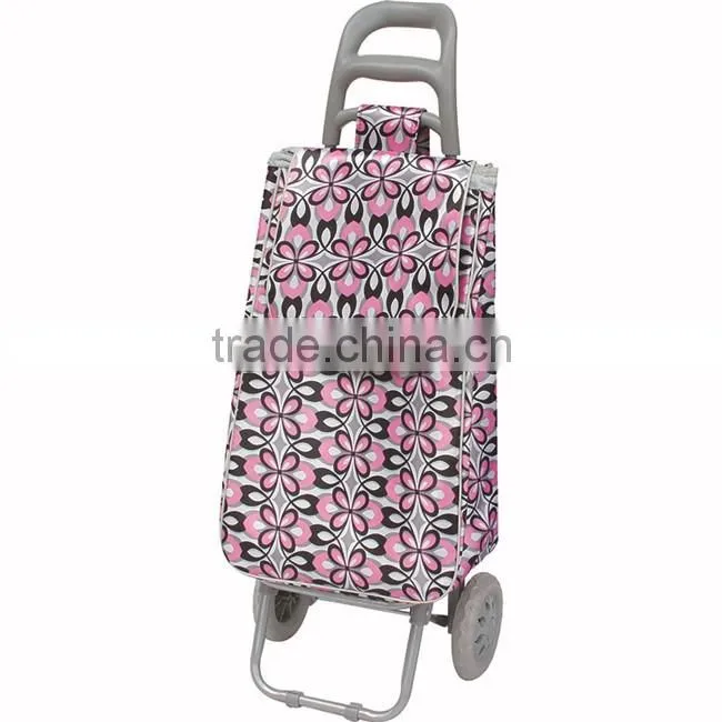 Handled waterproof and cheap shopping bag foldable