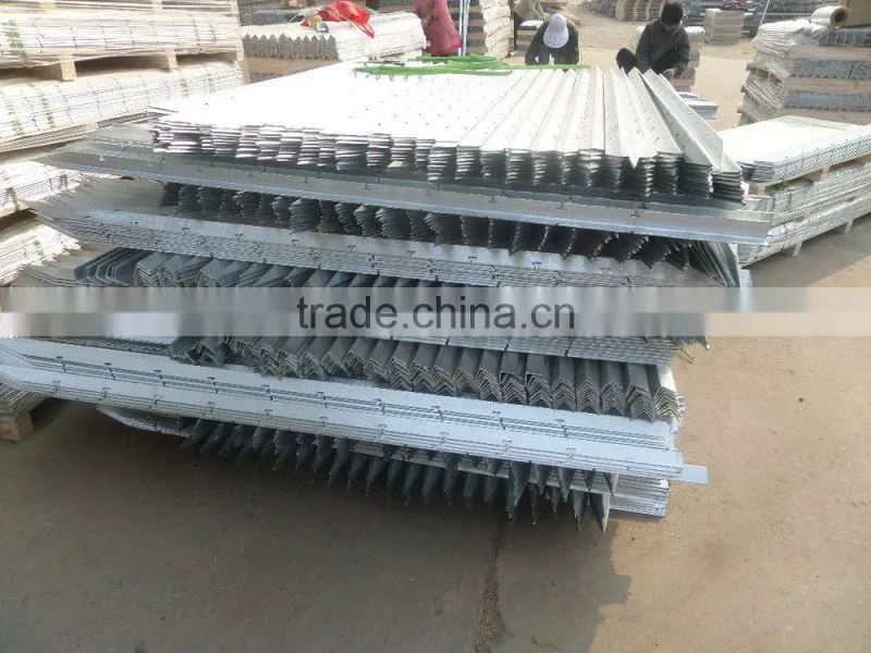 Haotian factory Hot rolled carbon steel galvanized iron 45 degree steel angle bar size,steel angle price