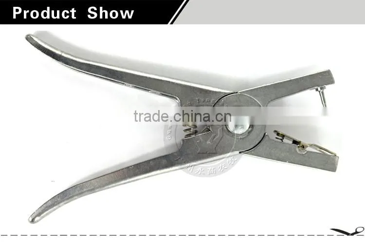 High quality durable stainless steel cattle ear punchers