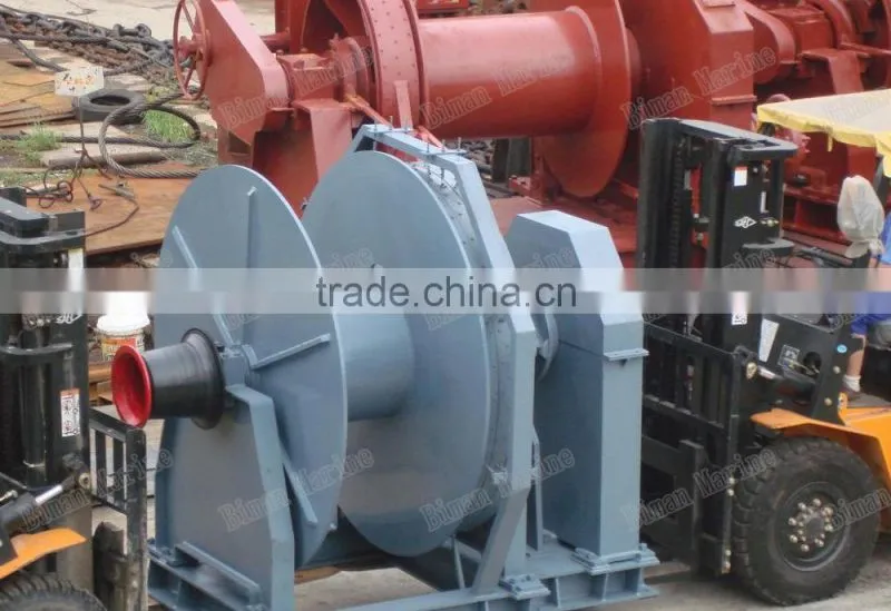 marine electric winch for ship