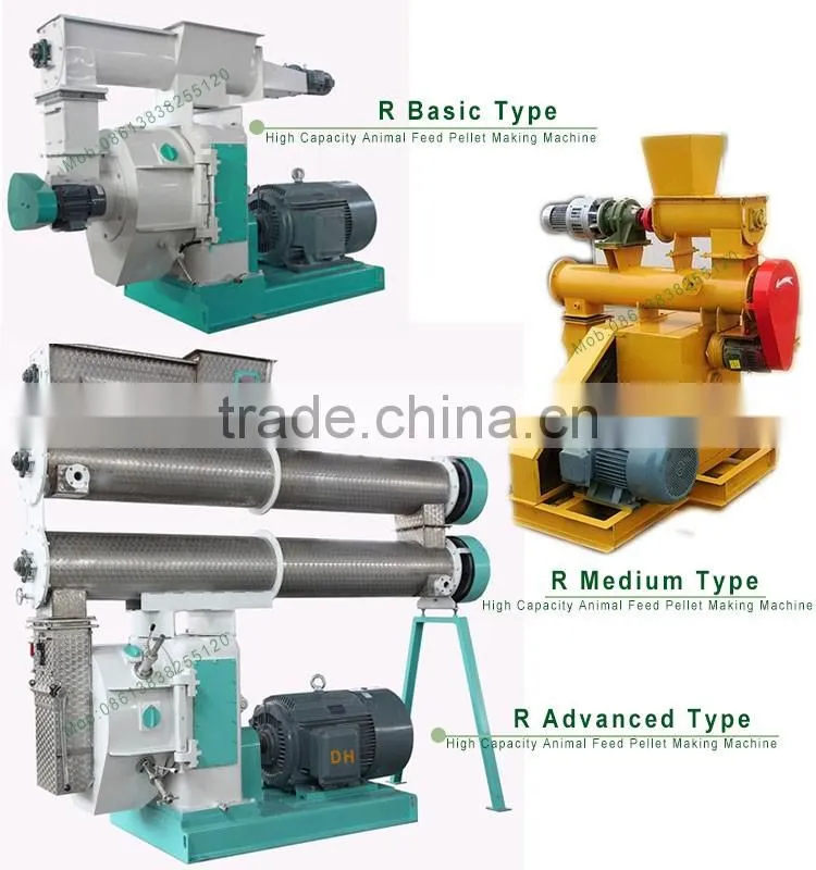 China Supplier small rabbit feed pellet machine