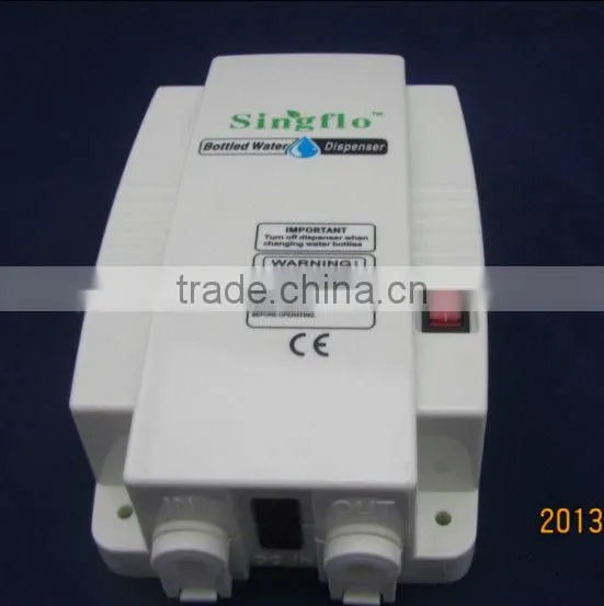 Singflo bottled water Dispenser Pump system Application and Electric Power 5 gallon