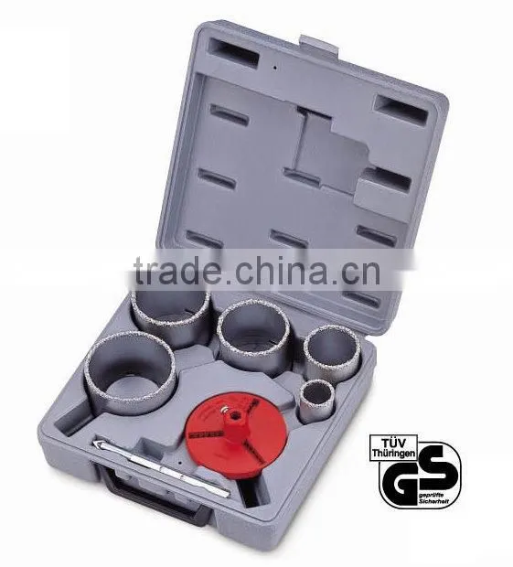 7pcs Masonry Hole Saw Kit