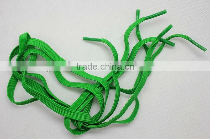 6mm-10 yellow hollow polypropylene rope flat/round elastic cords