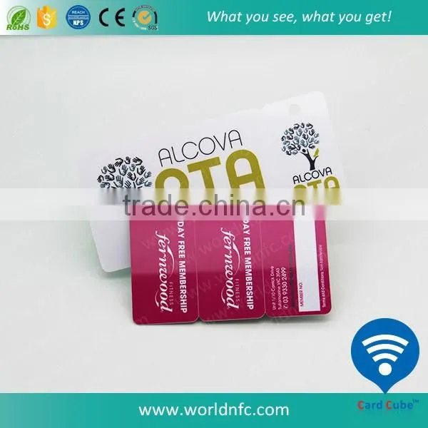 Promotion Plastic Baggage Tag Travel Tag with Transparent String
