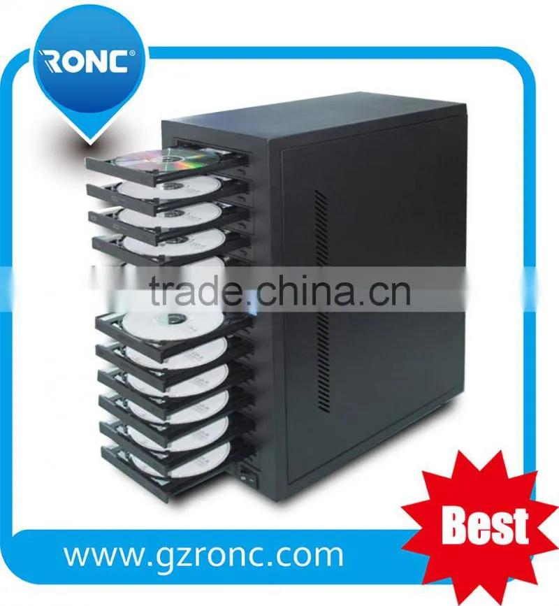 High Quality Original 1 to 1 - 11 Targets Port CD DVD Duplicator Tower Duplicator
