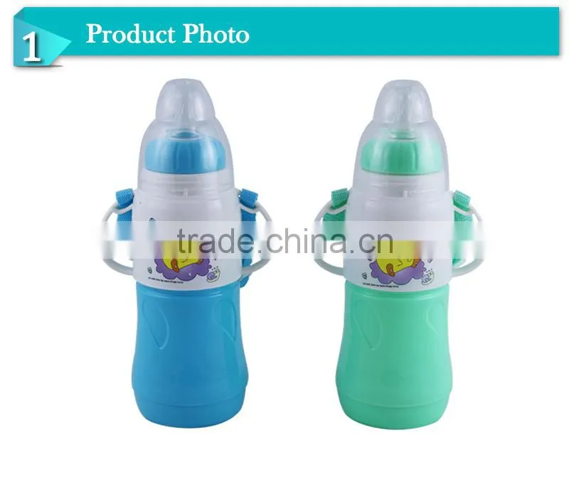 Pretty plastic water mug for baby