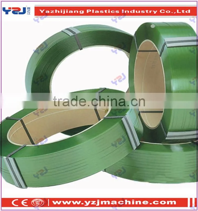 trade assurance high fracture tension pet band with customerized color for export