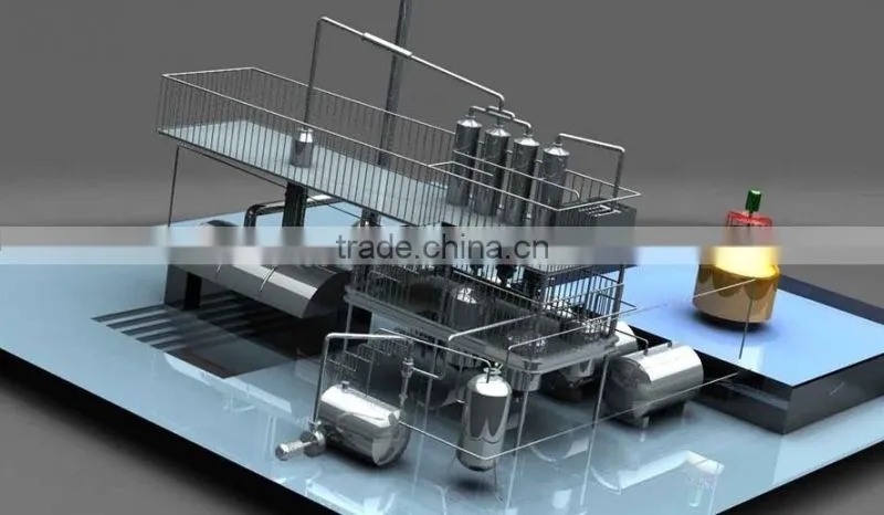 DAYI High Output 20ton Crude Oil Refining Distillation Plant