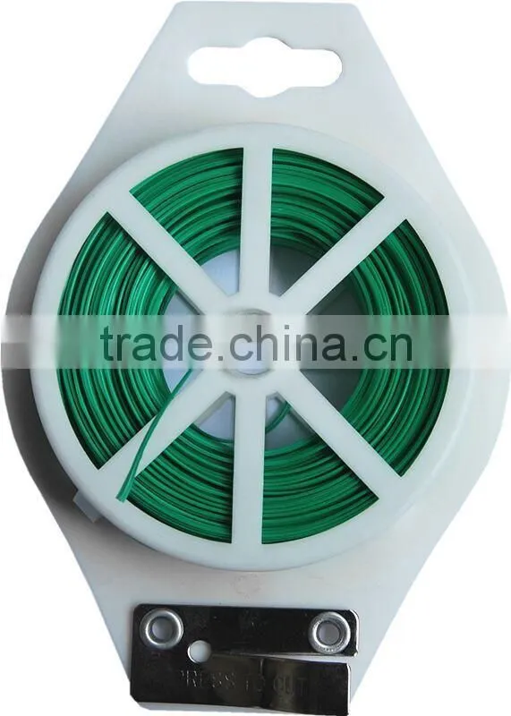 garden plastic tree collar/ metal wire twist ties/ plant ties