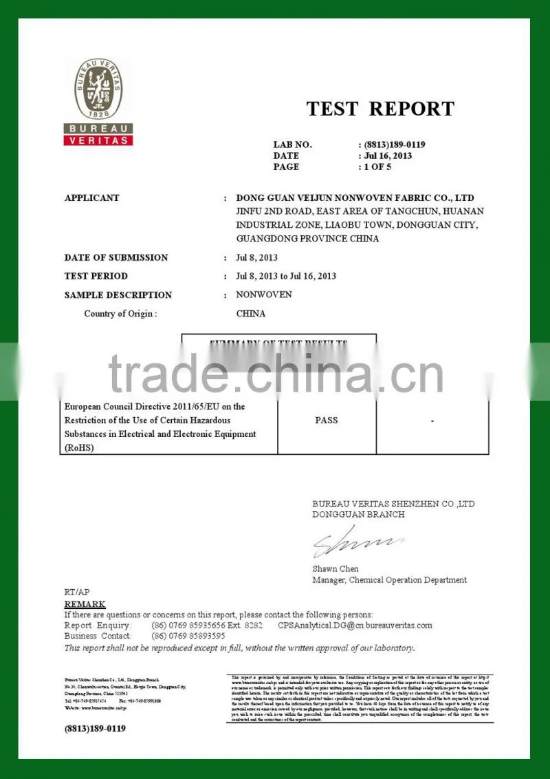 spunbond polypropylene made in china fruit cover cloth