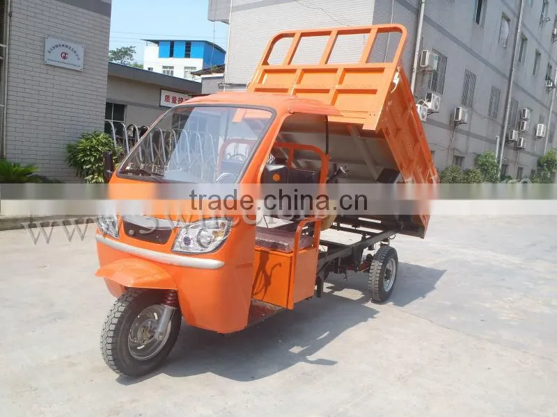 three wheel motorcycle sidecar scooter with cabin for elderly