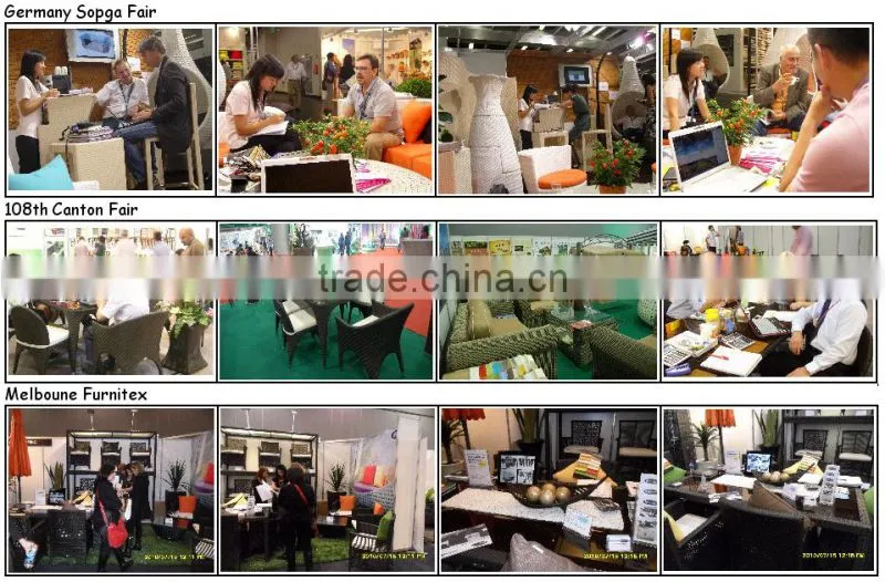 Elegant outdoor rattan bar furniture bar counter and stool (CF819T)