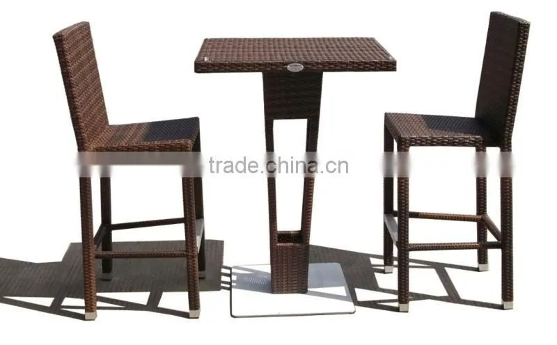 Synthetic PE Rattan Bar Set