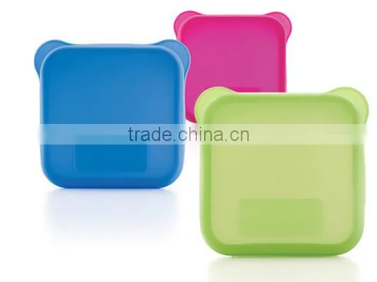 Silicon sandwich bag,snack pouches
