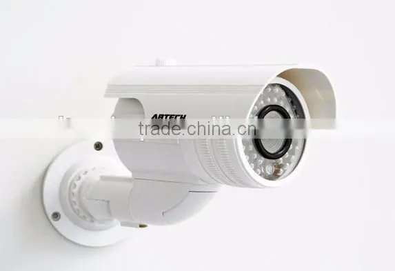 Popular High Quality Realistic Lookin Dummy Speed IR Camera, Waterproof Flashing LED Red Light Wireless Fake Security Camera