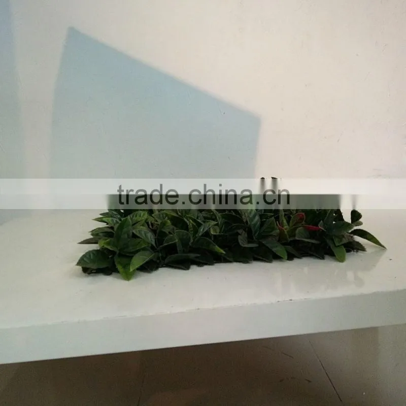 decorative orange leaf garden artificial grass fence
