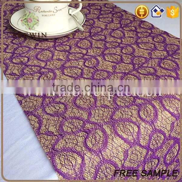 Awards Banquet Corporate Event jute table runner photo