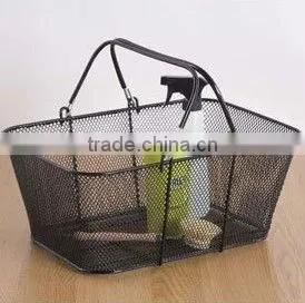 Design Ideas Shop Crate, Mesh, Black