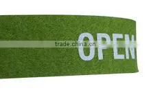 2017 hot new products alibaba website china supplier wholesale promotional wool felt custom embroidered keychain made in china