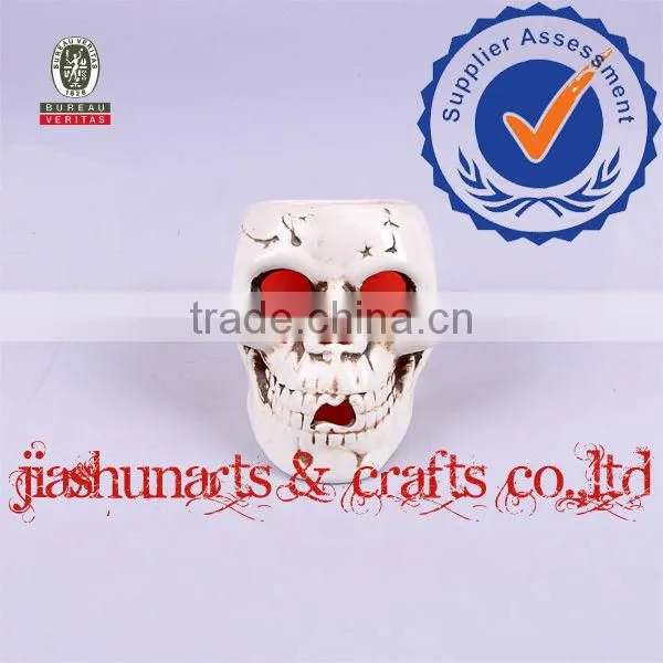 Halloween Skull Decoration Candlesticks