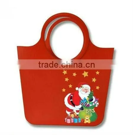 Ladies Design Jelly Rubber Silicone Tote/Weekend Shopping bag/Handbag Shoulder (chrismas gift for girls)