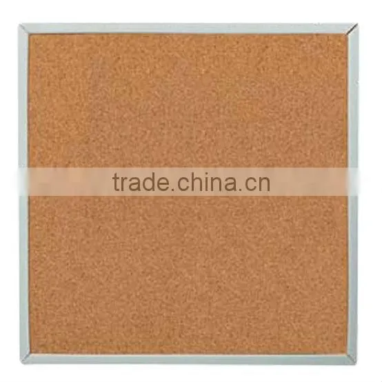 Cheap square shaped cork in board squares,cork memo coard