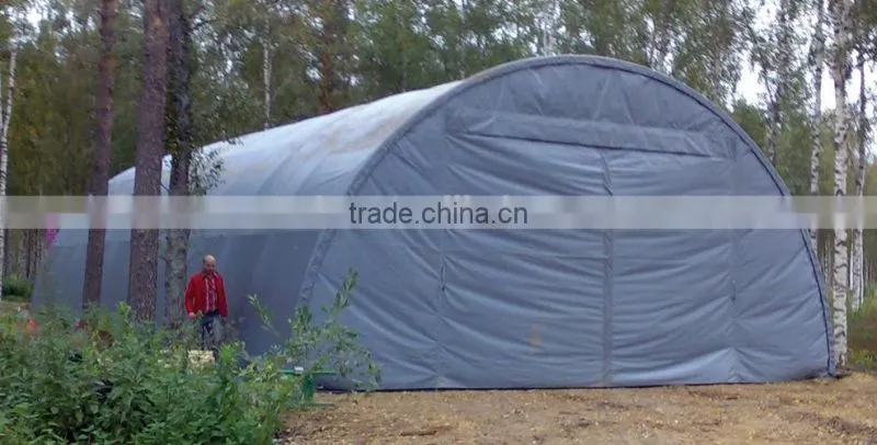 Agricultural Fabric storage shelter, warehouse tent, car garage , car shelter
